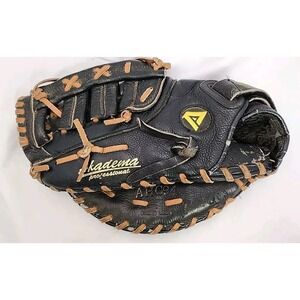 Akadema AHC94 Prodigy Series 11.5" Glove RHT Black/Brown Selected Steerhide